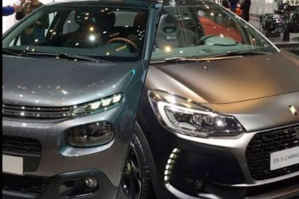 Due modelli Citroen: la C3 e la DS3