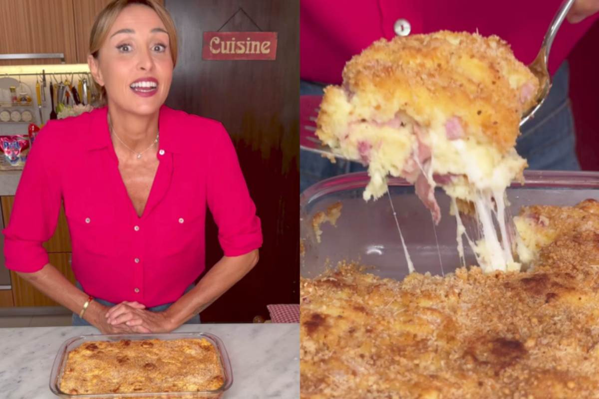 Benedetta Parodi e gateau di patate