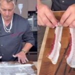 Andrea Mainardi prepara gnocchi con pancetta
