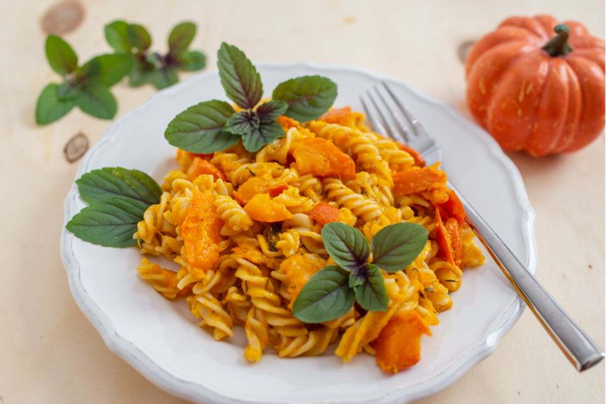 pasta e zucca