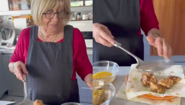 Anna Moroni prepara porcini fritti
