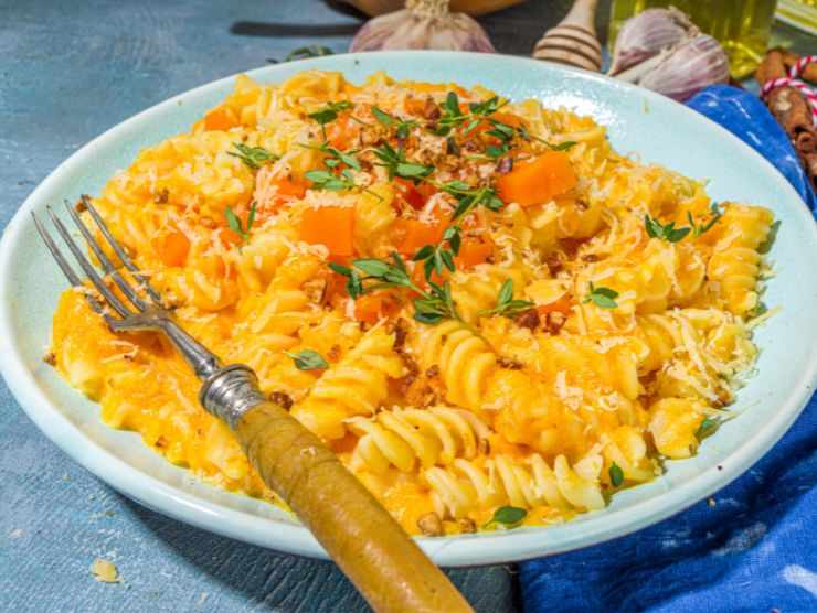 pasta con zucca